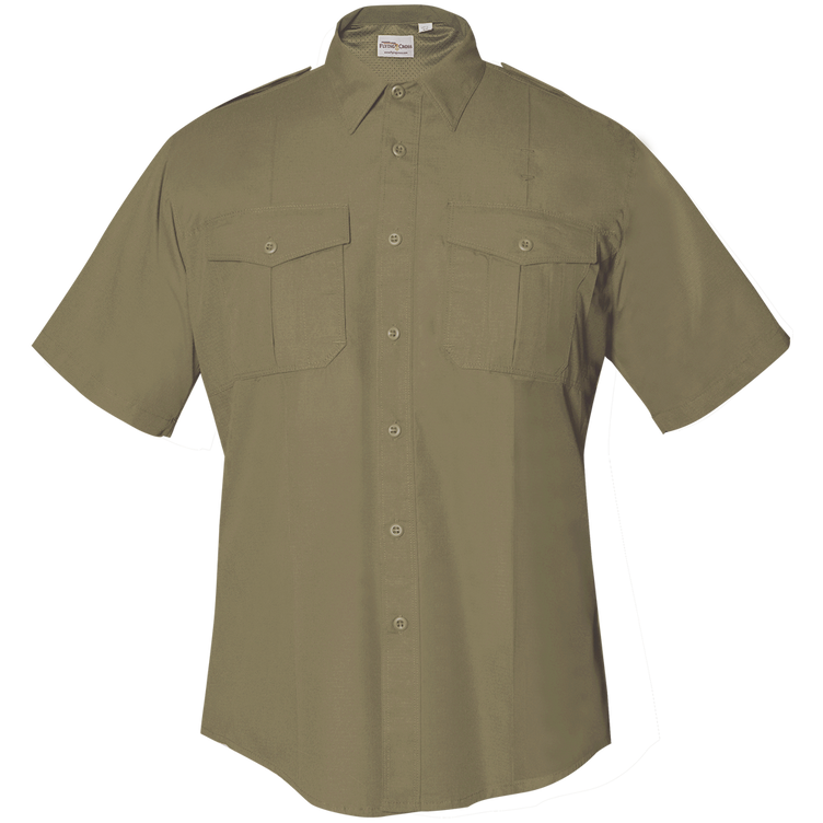 FX STAT Class B Short Sleeve Shirt - Silver Tan - 5X-Large